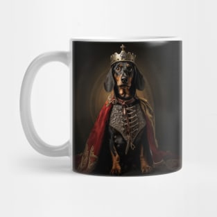 Distinguished Dachshund - Medieval German King Mug